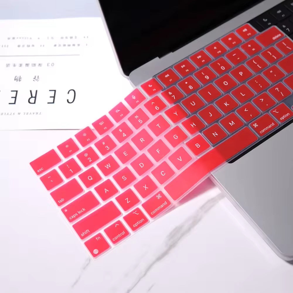Silicone Keyboard Protector for MacBook – Multiple Colors Available | Gadget Wallet BD