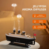 Titanic-Shaped Aroma Diffuser & Humidifier – Thick Fog Fragrance | Gadget Wallet BD