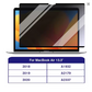 Magnetic Privacy Screen Protector For Macbook M1 M2 Air A2337 A2681 A2442 Pro14 13 16 A2485 2023 Anti-glare/spy Anti-peep Film
