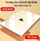 Case for Macbook Pro 14 laptop, cover for M2, A2779, 2023 Pro 16, M3, M4, M1, Mac Book Air 13, 2022, 13.6, A2681, Air 15.3, A2941