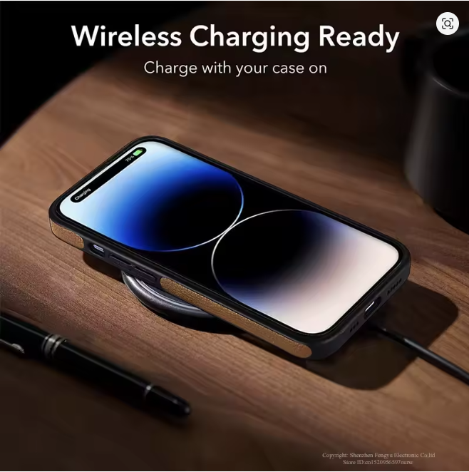 Premium  leather case with stand for iphone