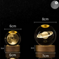 3D Crystal Galaxy Decoration Astronomy Solar System Planets Moon Astronaut Balls LED