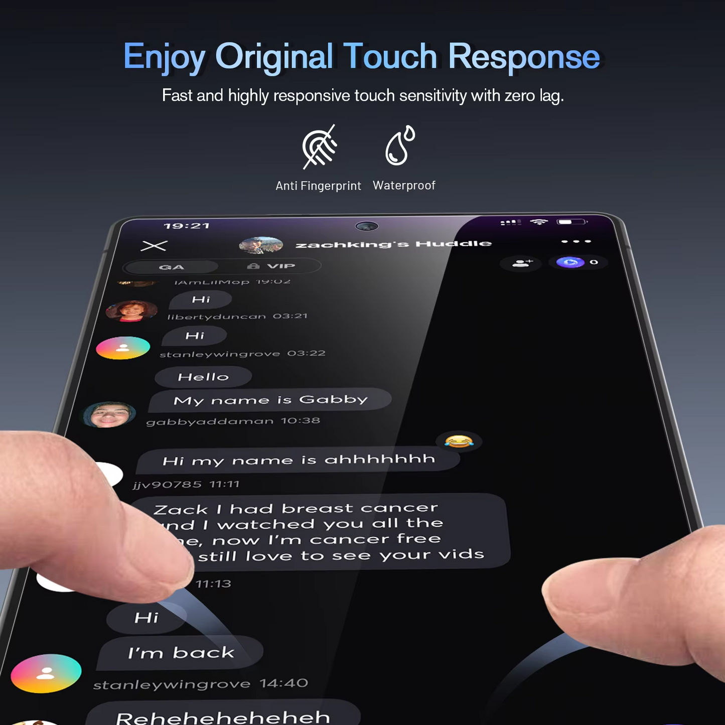 Cabinet Tempered Glass Screen Protector for Samsung – Scratch Resistant– Gadget Wallet BD